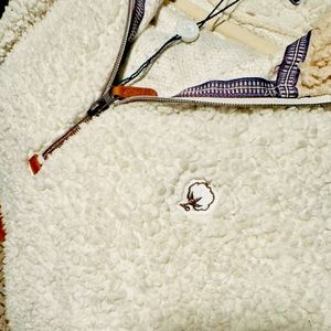 Southern Shirt Women’s Sherpa Pullover Jacket Size Medium